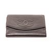 Image 5 : Chanel Black Caviar Leather Timeless French Purse Wallet