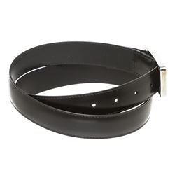 Louis Vuitton Black Leather Ceinture Mirage Belt 90