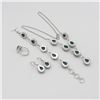 Image 2 : Gorgeous 4 Piece Green malachite Jewelry Set