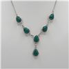 Image 4 : Gorgeous 4 Piece Green malachite Jewelry Set