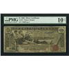 Image 1 : 1896 $1 Educational Silver Certificate PMG 10NET