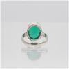 Image 9 : Lab Created Stunning 4 Piece Tsavorite Garnet Jewelry Set