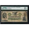 Image 1 : 1861 $10 Philadelphia Demand Note PMG 15