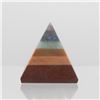 Image 1 : Beautiful Huge 543 CT 7 Multi Gem Chakra Pyramid