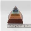 Image 3 : Beautiful Huge 543 CT 7 Multi Gem Chakra Pyramid