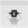 Image 1 : Lab Created Breathtaking 5.2 Ct Russian Alexandrite Ring