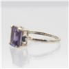 Image 4 : Lab Created Breathtaking 5.2 Ct Russian Alexandrite Ring
