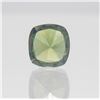 Image 3 : Lab Created Impressive 6.05Ct Forest Green Cushion Cut Diamond