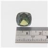 Image 4 : Lab Created Impressive 6.05Ct Forest Green Cushion Cut Diamond