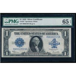 1923 $1 Silver Certificate PMG 65EPQ