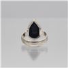 Image 9 : Lab Created Outstanding 4 Piece Black Spinel Jewelry Set