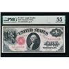 Image 1 : 1917 $1 Legal Tender Note PMG 55