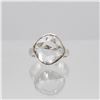 Image 8 : Lab Created Sparkling 4 Piece White Topaz Jewelry Set