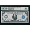 Image 1 : 1914 $10 Boston Federal Reserve Note PMG 64