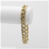 Image 1 : Huge Gold Plated Cuban Style Link Bracelet