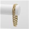 Image 2 : Huge Gold Plated Cuban Style Link Bracelet