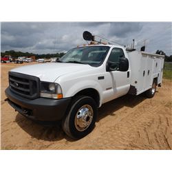 2004 FORD F550 Service / Mechanic / Utility Truck