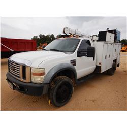 2008 FORD F550 Service / Mechanic / Utility Truck
