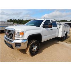 2015 GMC 3500HD Service / Mechanic / Utility Truck