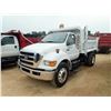 Image 1 : 2011 FORD F750 Dump Truck