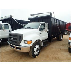 2009 FORD F750 Dump Truck