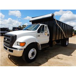 2009 FORD F750 Dump Truck