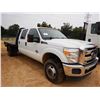 Image 4 : 2014 FORD F350 Flatbed Truck