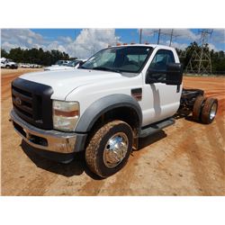 2008 FORD F550 Cab and Chassis Truck