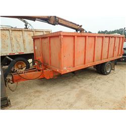 DEBRIS TRAILER Sanitation Trailer
