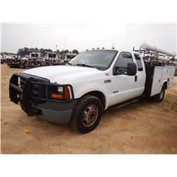 2007 FORD F350 Service / Mechanic / Utility Truck
