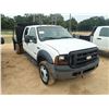 Image 2 : 2007 FORD F550 Flatbed Truck