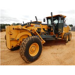 2014 JOHN DEERE 670G Motor Grader