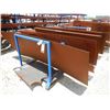 Image 2 : METAL RACK W/ MISC METAL SHEETS Shop Equipment