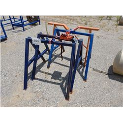 METAL SAW HORSES Shop Equipment