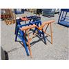 Image 2 : METAL SAW HORSES Shop Equipment