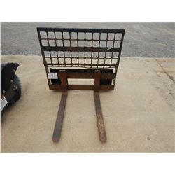 BOBCAT FORKS Skid Steer Attachment