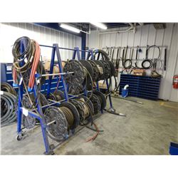 HOSE RACK/ BOLT BINS Shop Equipment