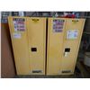 Image 1 : JUSTRITE FLAMMABLE CABINET Shop Equipment