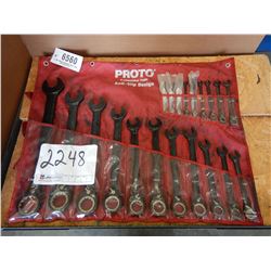 PROTO ANTI SLIP RATCHET WRENCH SET Tool