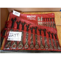 PROTO ANTI SLIP RATCHET WRENCH SET Tool