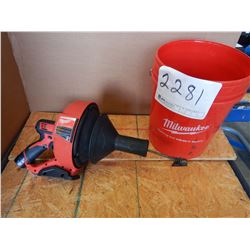 MILWAUKEE M12 DRAIN SNAKE Tool