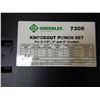 Image 5 : GREENLEE KNOCKOUT PUNCH SET Tool