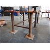 Image 3 : 4' X 8' METAL Table Shop Equipment