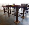 Image 4 : 4' X 8' METAL Table Shop Equipment