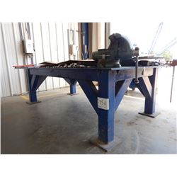 10' X 6' METAL TABLE Shop Equipment
