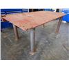 Image 3 : METAL SHOP TABLE Shop Equipment