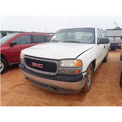 1999 GMC SIERRA Pickup Truck