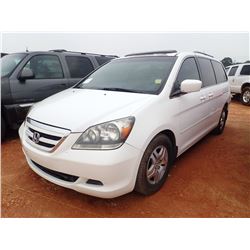 2007 HONDA ODDESEY Passenger Van