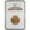 Image 1 : 1901-S $5 Liberty Head Half Eagle Gold Coin NGC MS62