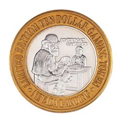 .999 Silver River Boat Hotel & Casino Jean, NV $10 Limited Edition Gaming Token